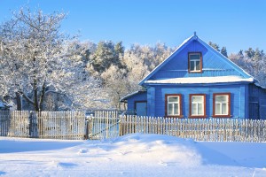 winter-wood-fence