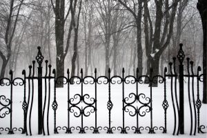 Do you have a wrought iron fence? They look beautiful, but you want to make sure the continue looking beautiful for a long time!