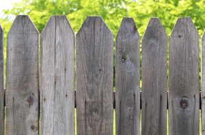 wooden fence