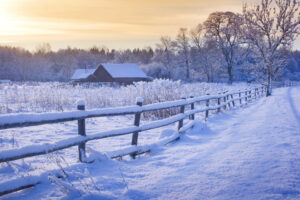 How to Maintain a Wood Fence in Winter